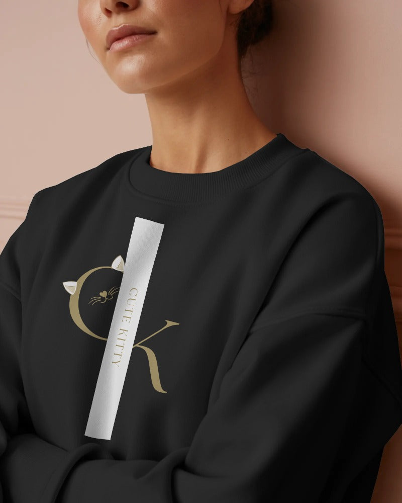 Cute Kitty Classic Fleece Sweatshirt